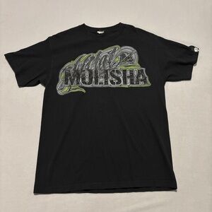 Metal Mulisha T Shirts Size‎ Large Black Short Sleeves Graphic Print Skull Y2K